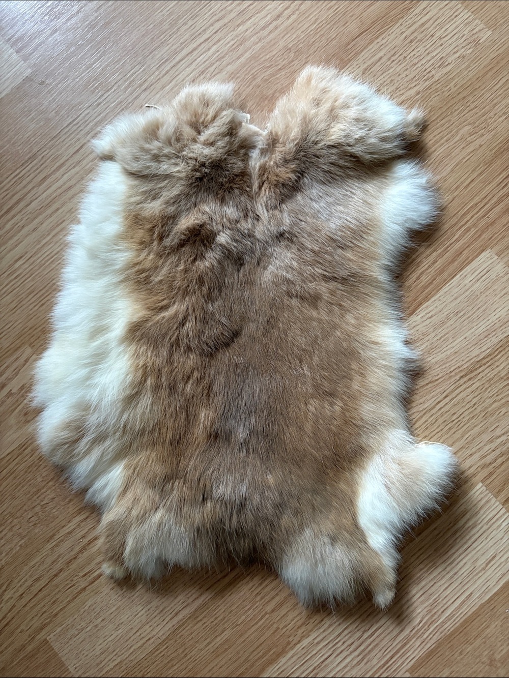 B0254 rabbit fur pelt craft supply